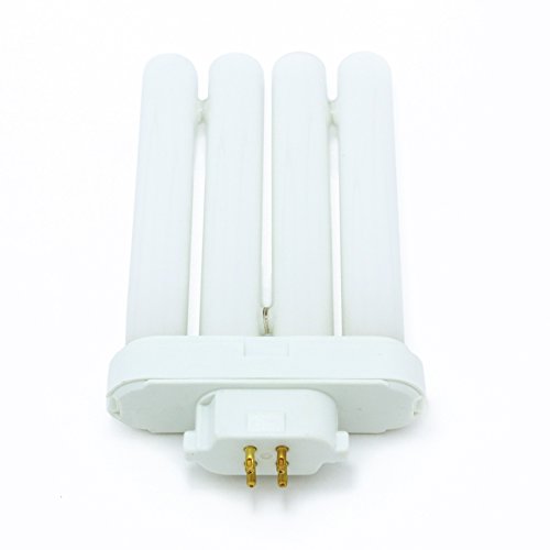 2-Pack 27W GX10q-4 Pin CFL Bulbs - 6400K Daylight White, Energy Efficient FML Lamps
