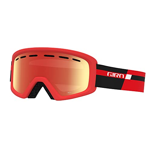 Giro Launch Cp Youth Snow Ski Helmet W/Matching Goggles Matte Bright Red/Black Red Podium Flash S (52-55.5Cm) #TOP2