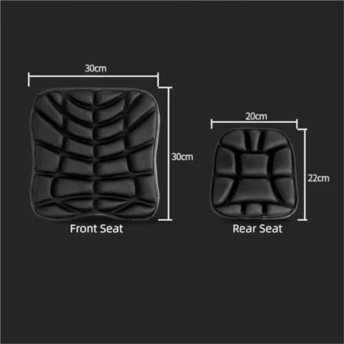 Juego de fundas para asiento motocicleta protector y accesorios de cojín 5