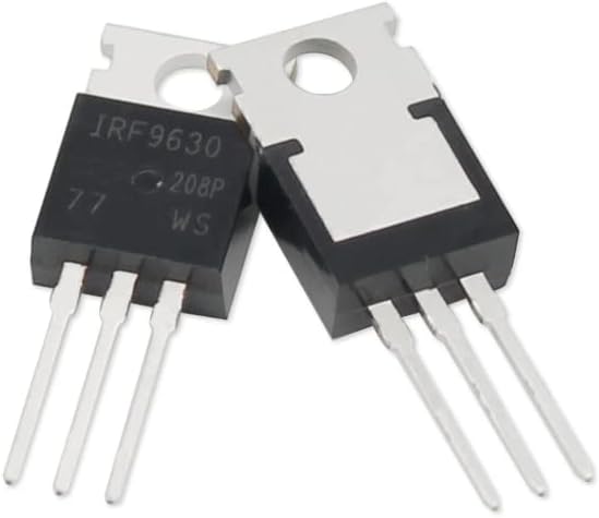 Transistor 5pcs IRF9630 Transistor 9630 IRF9630PBF TO220 MOSFET MOSFT FETs TO-220 Field Effect Transistors Set Electronic Component