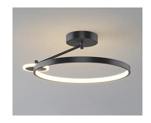 Plafonnier LED design pour un escalier d'entrée accueillant