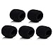 iKapok Mic Muffler Windshield Cover Sock Windscreen Sponge for shure SM58 Handheld Black 5 Pack