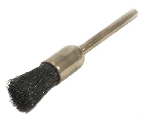 Image of Forney 60241 Wire Bristle Brush Set, 1 /8-Inch Shank, 3-Piece