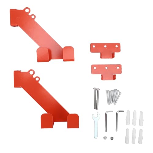 Organizador de motosierra para garaje y cobertizo con anclaje regulable de pared 6