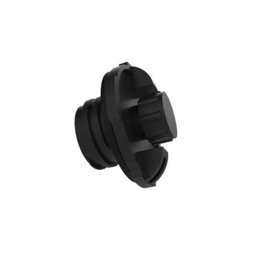 Grizzly TorrentTwist | 2 in Drain Plug With Garden Hose Adapter for Grizzly Coolers | Black
