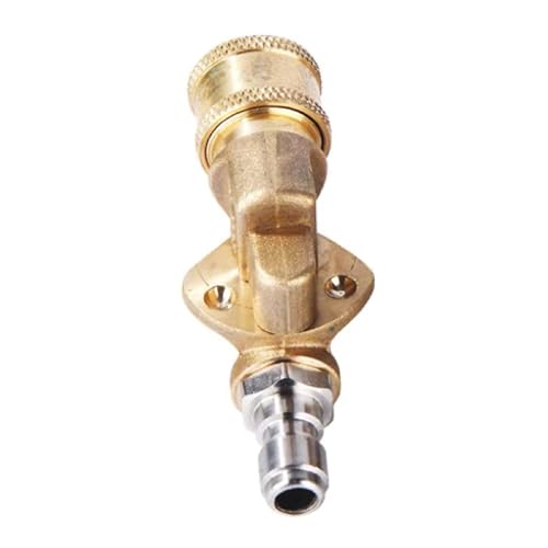 Brass Rotary Coupler Pivoting Coupler Brass Rotary Coupler 1/4inch Thread For Pressure Washer Nozzle Spare Part