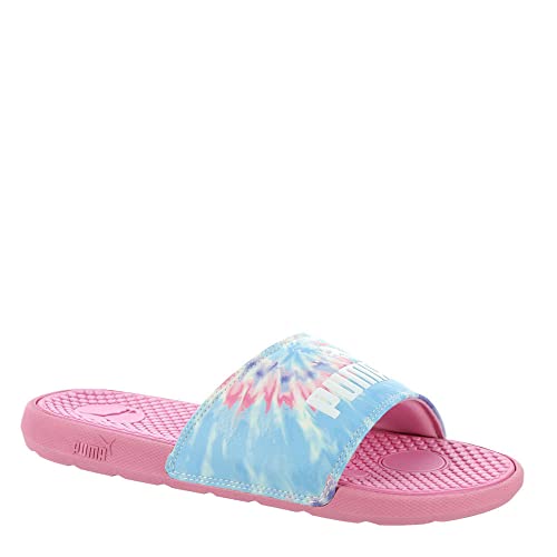 Puma Cool Cat Tie Dye Ps Sandal Girls Toddleryouth Sandal M Us Little Kid Pinkwhitebluepurpletie Dye #TOP3