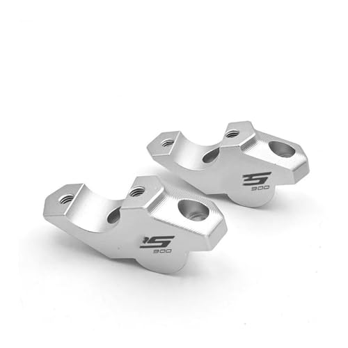 Pince rehausseur guidon DS900X fixation aluminium et poids extension moto