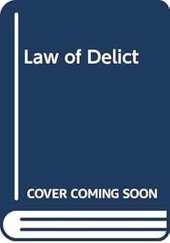 Paperback Law of Delict Book