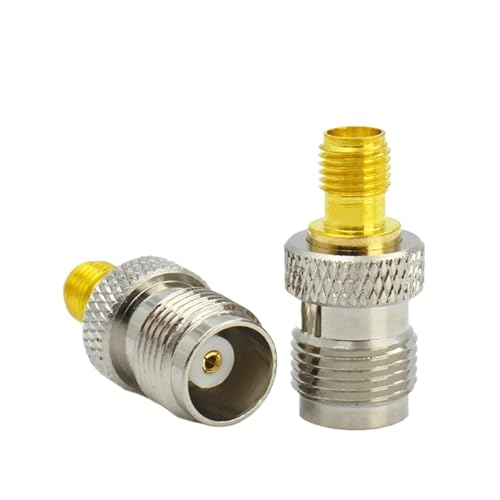 Adaptateur coaxial TNC vers SMA cuivre 50ohm pour maximiser la transmission du signal RF sans perte
