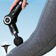 Doctor's Touch Massage Gun With Adjustable Arm For Back, Shoulder, Muscle And Body Pain Relief - Quiet Heavy Duty Handheld Percussion Deep Tissue Massager Gun - Wireless Massage Therapy Gun #TOP3