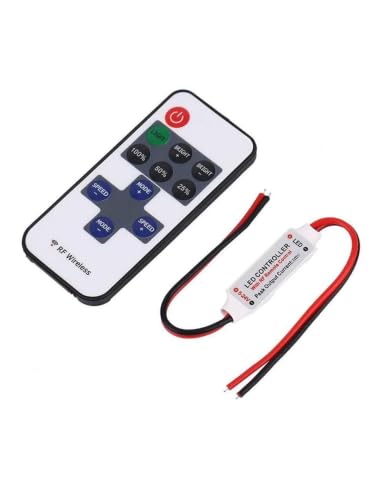 Unichrome Rf Uzaktan Kumandalı Şerit Led Dimmer Led Işık Kontrolü 12v/24v