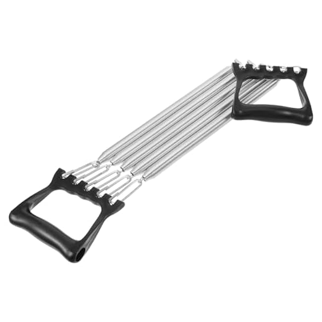 BESPORTBLE Chest Expander with Resistance Ergonomic Handle Chest Exerciser for Men Versatile Workout Equipment Arms and Back Training