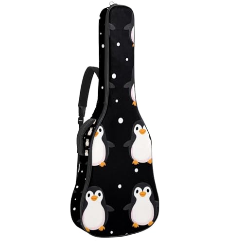 Sac de transport pour guitare acoustique anti-mal de dos grâce aux bretelles réglables