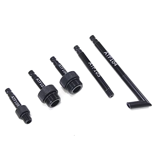 TradeINArt ATF Adaptor Automatic Transmission Fluid Filling Adapter Oil Filler Replacement Tool for VW Audi CVT DSG BMW Benz 722.9 Ford Etc. (Full 20PCS Set) by TradeINArt - Image 4