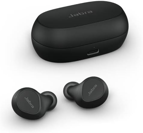 Jabra Elite 7 Pro in Ear Bluetooth True Wireless Earbuds with Active Noise Cancellation, Compact Design, MultiSensor Voice Tech & Multipoint Connectivity for Clear Calls with mic - Black