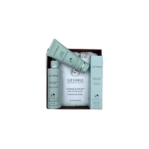 Liz Earle gift set includes Cleanse & Polish, Instant Boost, Exfoliator