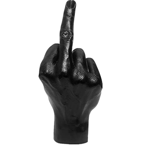 MAQRLT Statue de dieu en polyrésine - Décoration de bureau - Noir