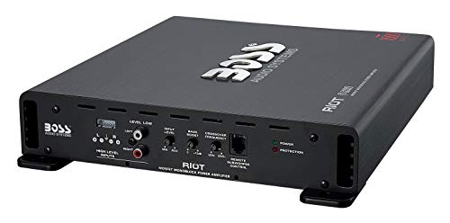 BOSS Audio Riot R1600M Monoblock, Klasse A/B-Verstärker mit 1600 Watt