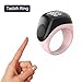 Electronic Counting Device Finger Tallys Rings with Replaceable Rings and Vibrations Reminder for All Environment