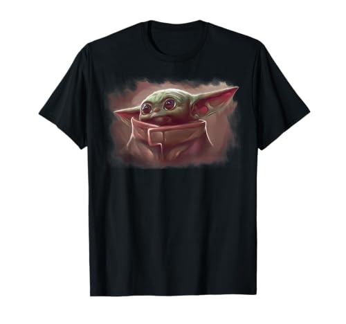 T-shirt Star Wars cadeau idéal pour anniversaire avec portrait de The Child
