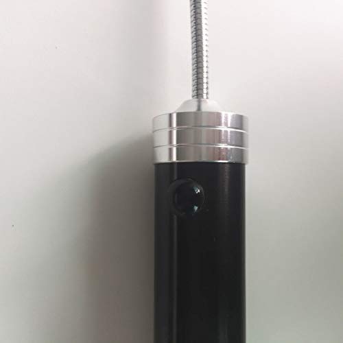 Mobestech Lâmpada magnética para churrasco Lâmpada de trabalho ao ar livre Mangueira flexível Lâmpad