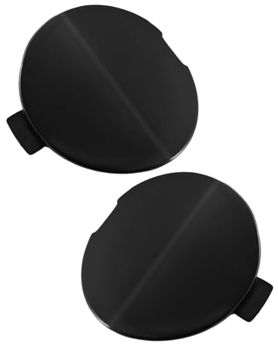 BDTS-50-EL1-BB Bumper Towing Cover Fit for Mazda 3 Sedan 2019 2020 2021 2022 2023 2024, Replace BDTS-50-EK1-BB, Rear Left and Right Trailer Bracket Covers, Black
