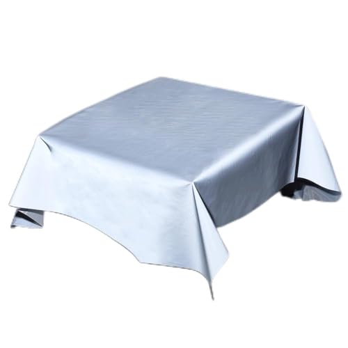BEUNITONE High Visibility Silver Reflective Fabric,2 Yards x55 Wide,Waterproof,Durable Reflective Material for Clothing,Cycling Jackets,Outdoor Gear,Night Running, Workwear, DIY Projects