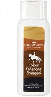 Groom Away Colour Enhancing Shampoo - 400ml - enhances natural colouon bays, chestnuts and palominos.