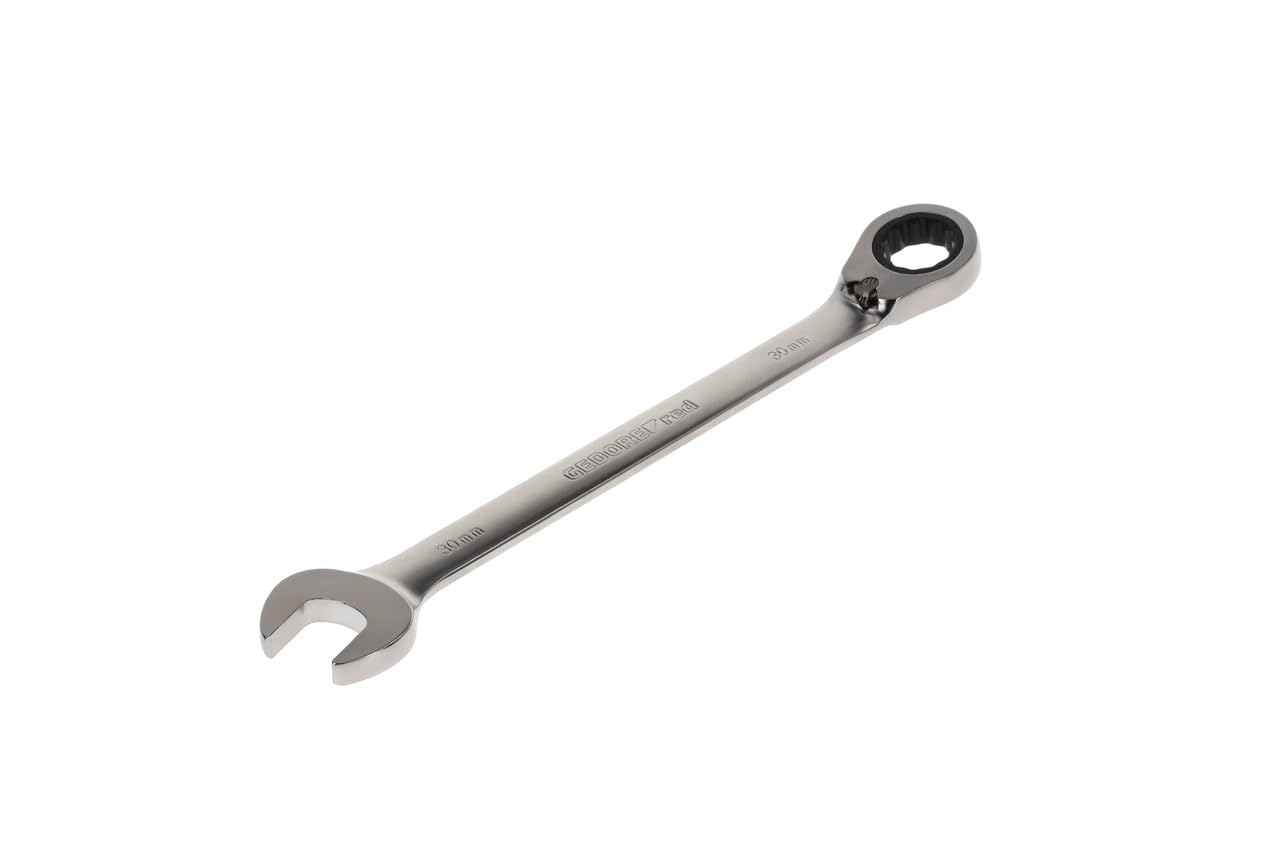 Gedore RED 3300868 Combination Ratchet Wrench right/left 30 mm len...