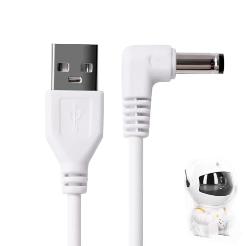 yimeizhiguang Astronaut Projector Power Cable, Mooyran USB Charger Cable - 3.28ft/1m Replacement Charger Cable for Space Night Light | Compatible with Galaxy Star Projector Night Light