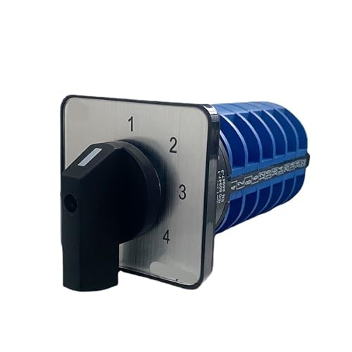 Interruptor de leva de 20A y 690V LW28 con selector rotativo de cuatro posiciones y 6 polos