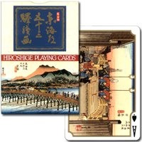 Amazon.co.jp: 【浮世絵の傑作をトランプで】東海道五十三次 ゴールド