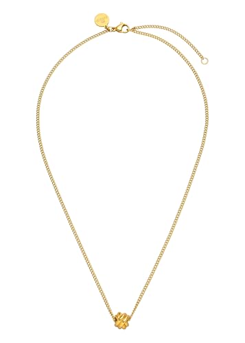 Purelei Knot Kette – Symbolischer Knoten-Anhänger für Verbindung & Zusammenhalt – 40/45 cm – 18K vergoldet, rosévergoldet oder Edelstahl… – Ansicht 1