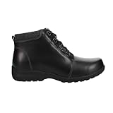 Propét Womens Delaney Ankle Bootie, Black, 8.5 Wide US