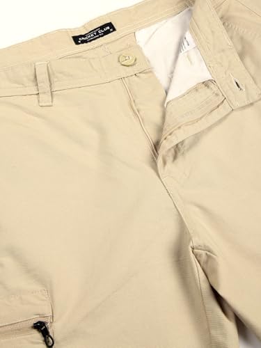 Image of Thomas Scott Men's | Solid | Light Weight | Breathable Fabric | 2 Zipper Pockets | Mid Rise | Regular Fit | Cotton Blend | Button Waist | Chino Trouser | Pants
