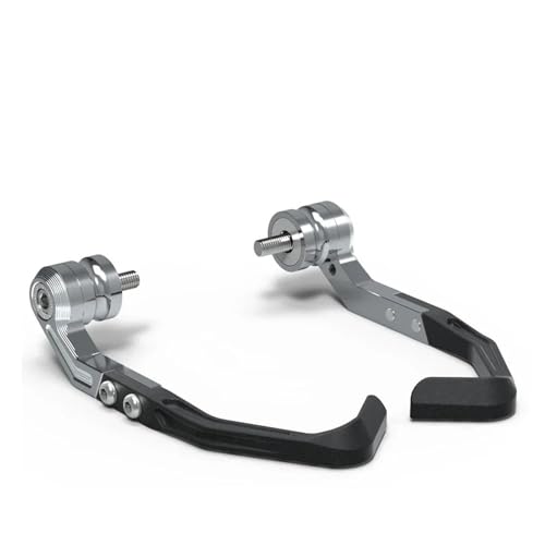 Motorrad Handschützer Für Apulia Für Tuono 125 RS125 Für Replik GP RS4 125 Motorrad-Bogenschutz Bremskupplungshandschutz Bremskupplungshebelschutz Handprotektoren(Grey)