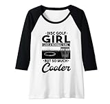 Photo Gallery donna disco golf girl design disc golf player disc golf amante del golf maglia con maniche raglan Photo Gallery donna disco golf girl design disc golf player disc golf amante del golf maglia con maniche raglan