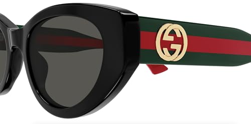 Gucci Grey Cat Eye Ladies Sunglasses GG1862S 001 523