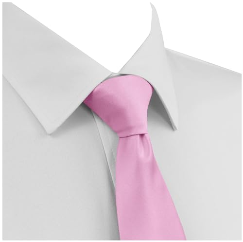 Image of Dibi Solid Color Ties for Men, Formal Mens Ties, Neck Tie, Classic Tie for Boys Women Teens, Wedding Business Costume Necktie