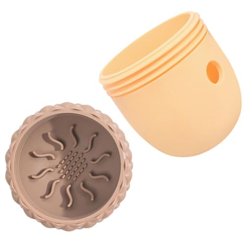 SUPVOX Slow Feeding Bowl for Dogs Interactive Pine Cone Treat