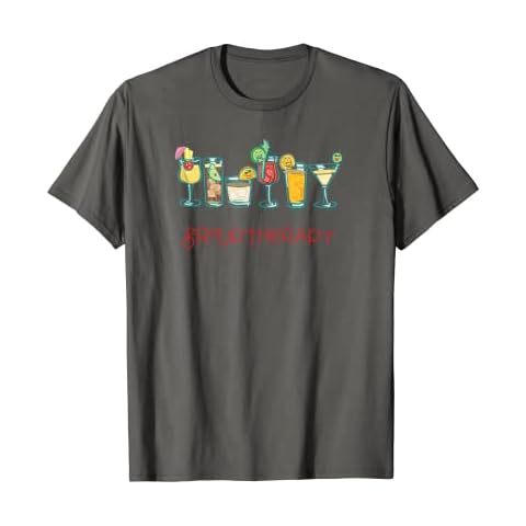 Funny Group Therapy T-Shirt - Cocktails, Drinks T-Shirt Cover