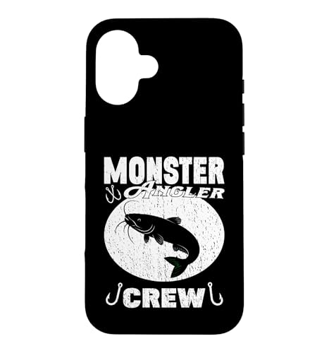 MONSTER ANGLER CREW �W�� �r�b�O�t�B�b�V�� �t�B�b�V���O �����X�^�[ �X�}�z�P�[�X iPhone 16 �p