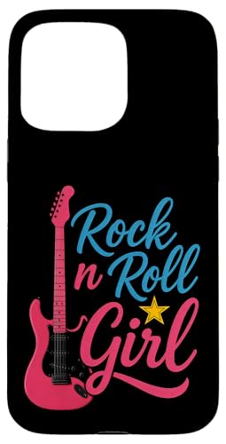 Rock'n Roll Girl Cool Rocker Guitar �X�}�z�P�[�X iPhone 15 Pro Max �p