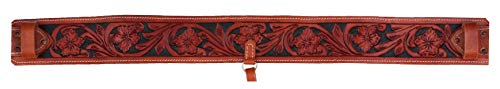 Prorider Horse Western Leather Tooled Back Rear Cinch Flank Girth W/Off Billets 9762A #TOP1