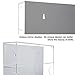 AITEE Acrylic Display Case with Mirrored Back, Display Cabinet for Mini Funko Pop Figures, Clear Wall Mounted or Desktop 4 Tiers Storage Box Cabinet Organizer for Mini Toys,Collections and Stone Rock