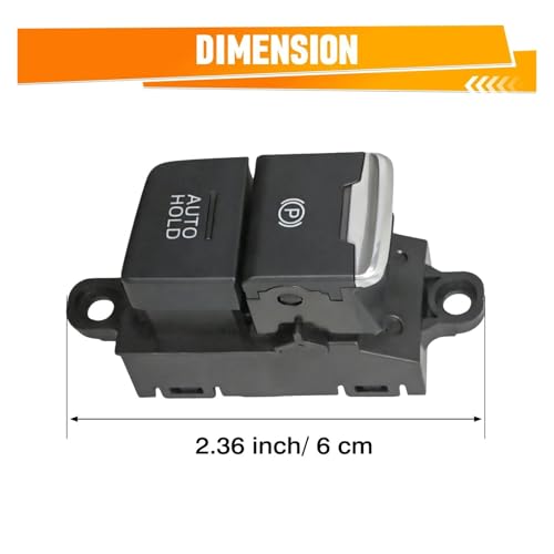 Freno de mano electrónico Mazda CX-5 para conducción urbana cómoda LHD 3