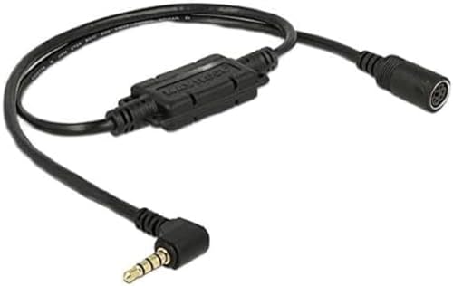 Cable MD6 Hembra a Jack 3.5 mm Adaptador de Datos LVTTL 3.3V Navilock 52 cm