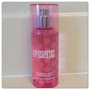 Victoria's Secret Pink Fragrance Mist Brume Parfumee 2.5 Fl Oz Travel Size