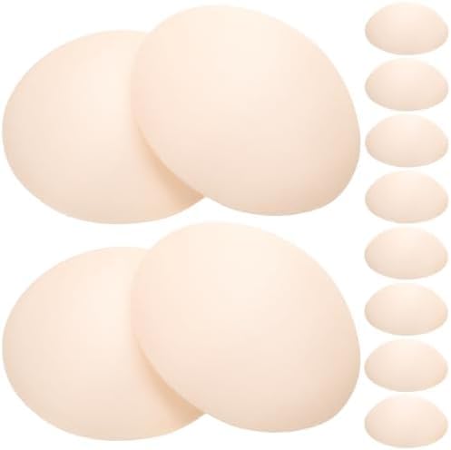 Bra Cups Pad for Women Round Cotton Cup Bra Pads Blouse Cups Pads (36, Skin, Pack of 6 Pairs)-image-12